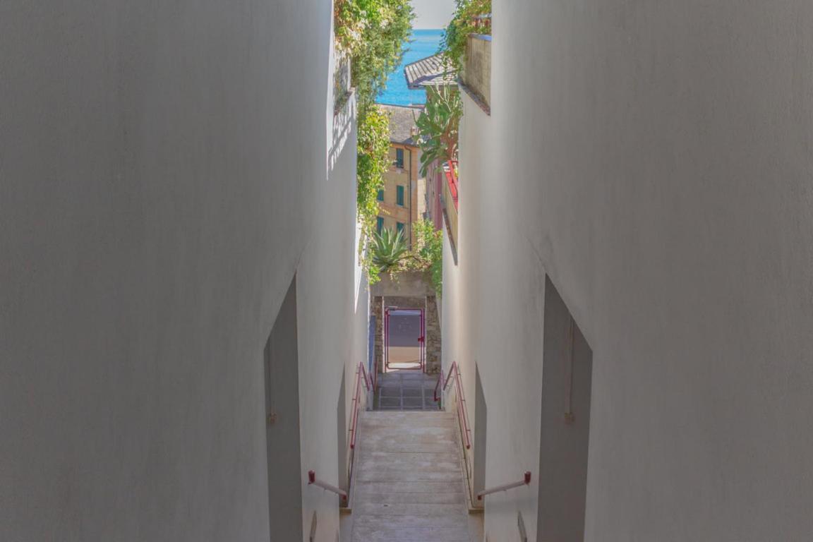 Casa Carlotta Tranquillita Con Vista Mare Lägenhet Camogli Exteriör bild
